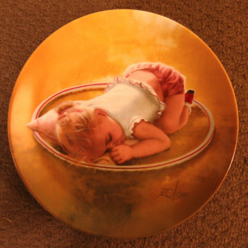 Day Dreamer Plate by Donald Zolan - plate #3635D made in 1987